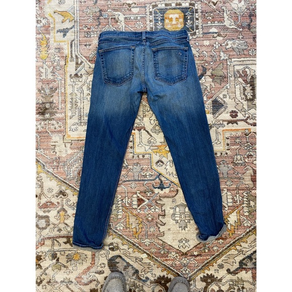 Mid rise, boyfriend fit, rag and bone jeans. - Picture 4 of 8